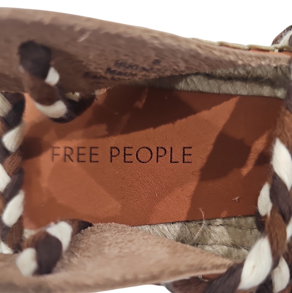 Free People Wander Wrap Espadrilles Women's Sandals. Sz 8 NWOT - Picture 7 of 10